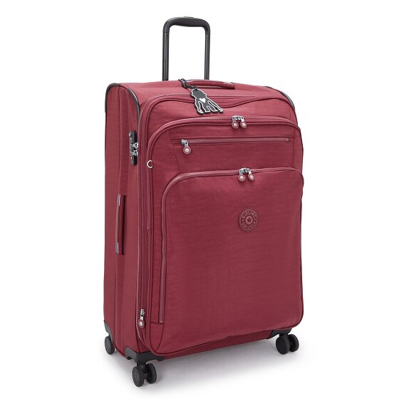 Kipling Basic New Youri Spin 4 Rollen Trolley L 76 cm mit Dehnfalte