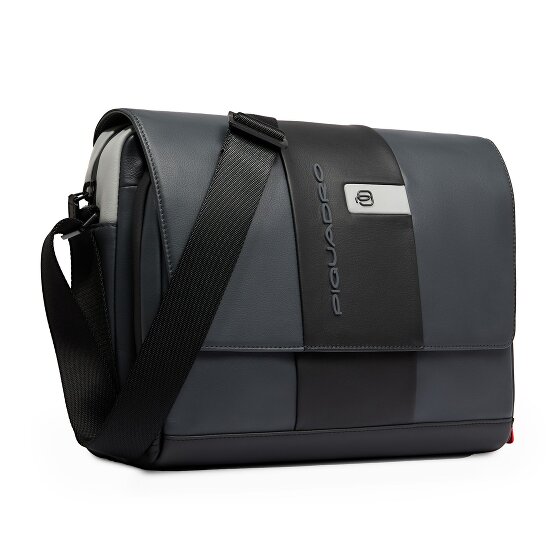 Piquadro Urban Messenger RFID Schutz Leder 35 cm Laptopfach