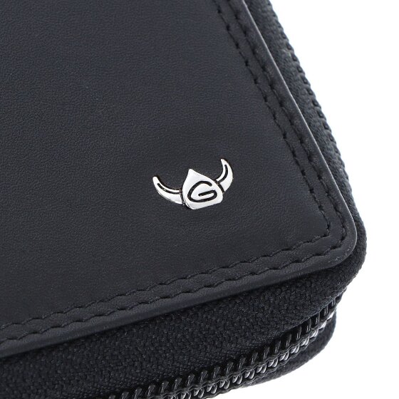 Golden Head Polo Geldbörse RFID Schutz Leder 12.5 cm