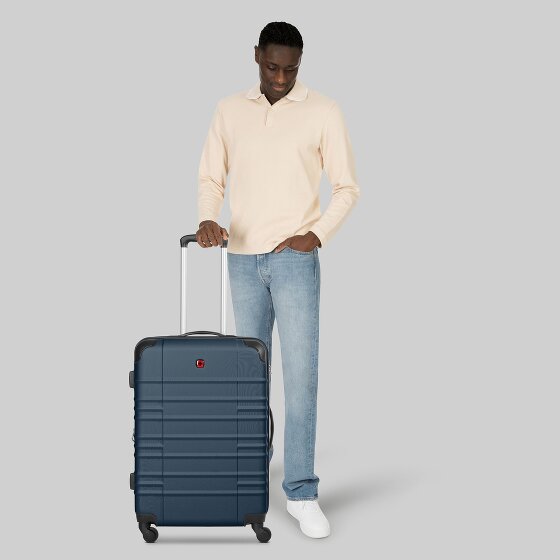 Wenger Amplar Evo 4 Rollen Trolley M 65 cm mit Dehnfalte