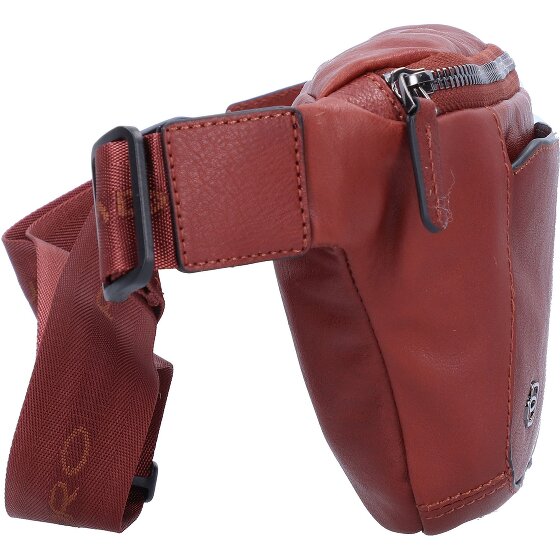 Piquadro Black Square Gürteltasche Leder 31 cm