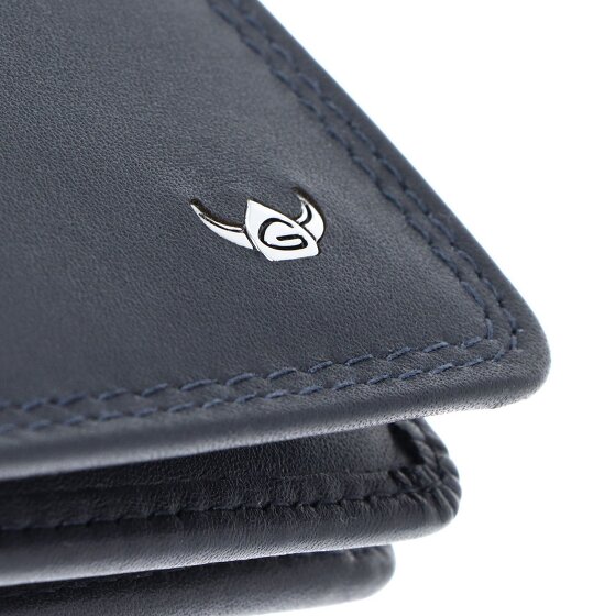 Golden Head Polo Geldbörse RFID Schutz Leder 12.5 cm