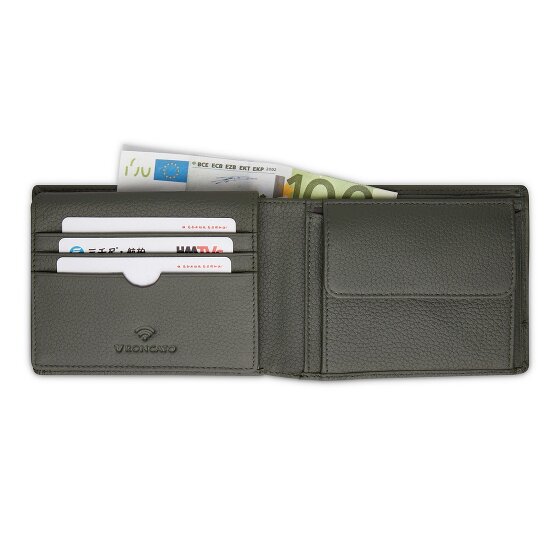Roncato Alaska Geldbörse RFID Schutz Leder 13 cm