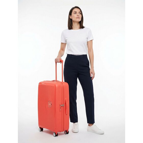American Tourister Soundbox 4 Rollen Trolley 77 cm mit Dehnfalte
