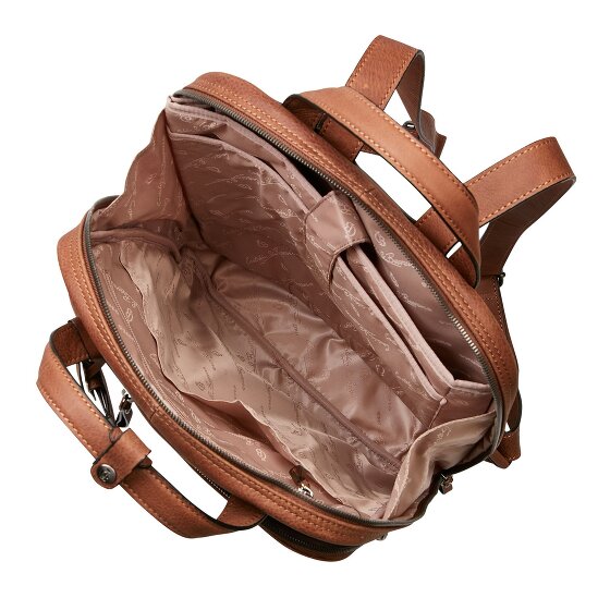 Castelijn & Beerens Carisma Rucksack RFID Leder 40 cm Laptopfach