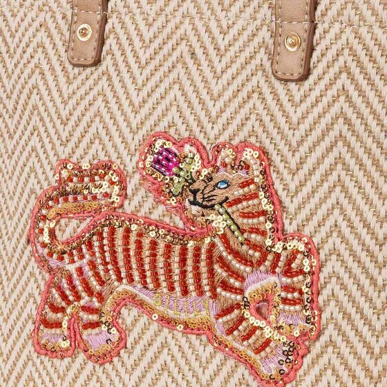 Oilily Zigzag Stripe Shopper Tasche 22 cm