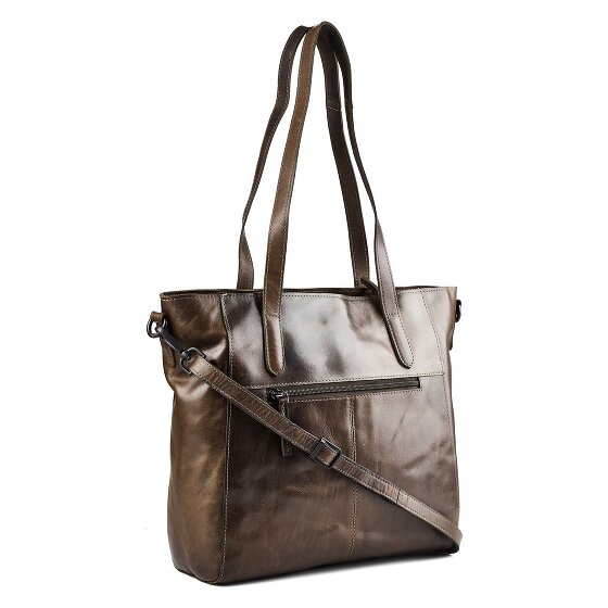 Greenburry Newport Schultertasche Leder 33 cm Laptopfach