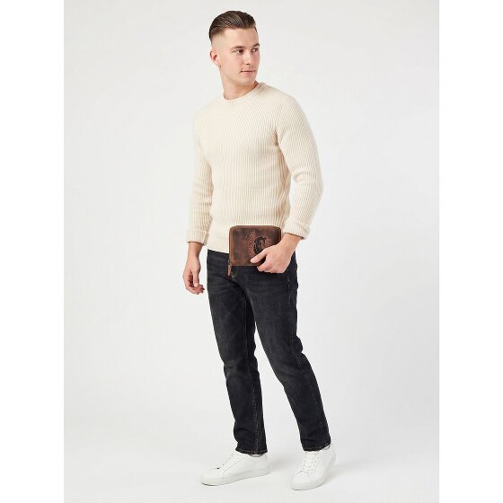 Greenburry Hecht Geldbörse Leder 10 cm