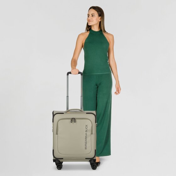 Mandarina Duck Eco Coated 4 Rollen Kabinentrolley S 55 cm