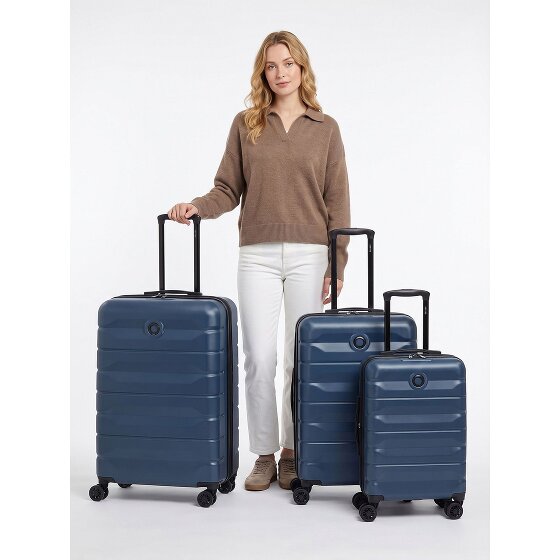Delsey Paris Air Armour 4 Rollen Kofferset 3-teilig mit Dehnfalte