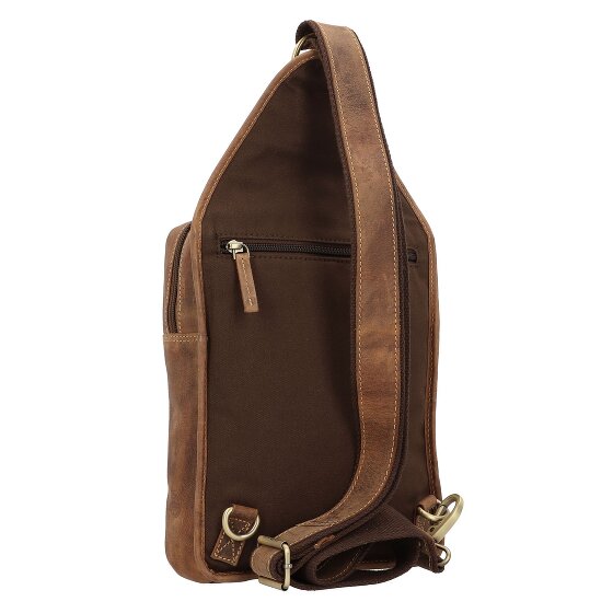 Greenburry Vintage Umhängetasche Leder 41 cm