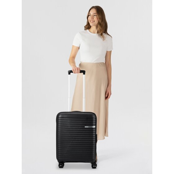 American Tourister Liftoff 4 Rollen Kabinentrolley 55 cm mit Dehnfalte