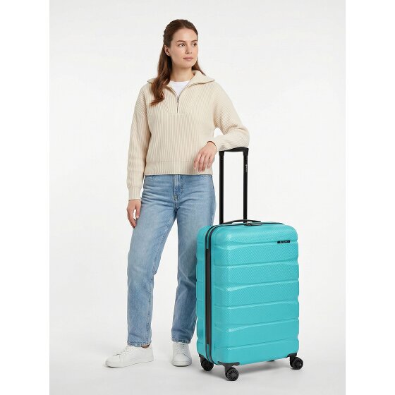 Franky Munich 4.0 4 Rollen Trolley M 66 cm mit Dehnfalte