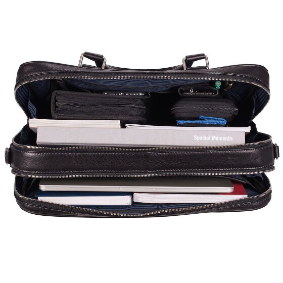 Leonhard Heyden Bergamo Aktentasche Leder 41 cm Laptopfach