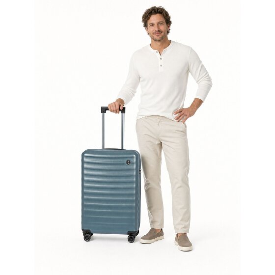 Bric's Nausicaa 4 Rollen Trolley M 69.5 cm mit Dehnfalte