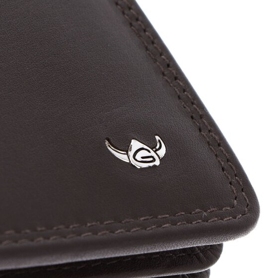 Golden Head Polo Geldbörse RFID Schutz Leder 12 cm