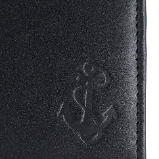 oxmox Leather Geldbörse RFID Schutz Leder 12 cm