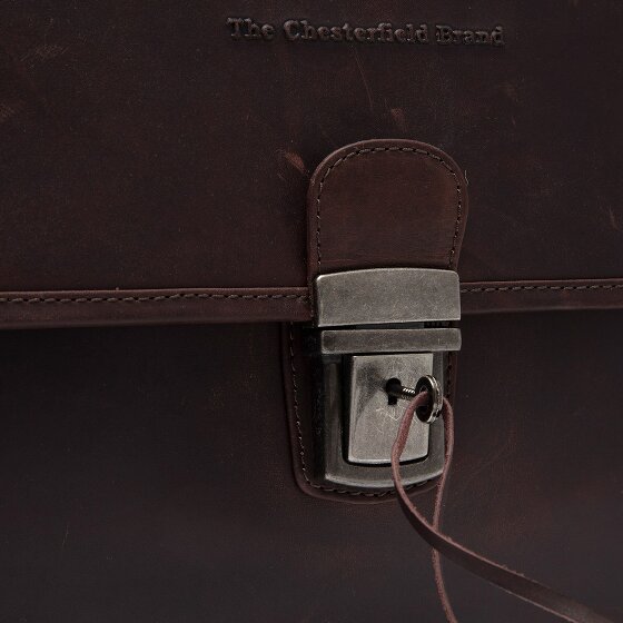 The Chesterfield Brand Glenwood Aktentaschen Messenger Leder 42 cm Laptopfach