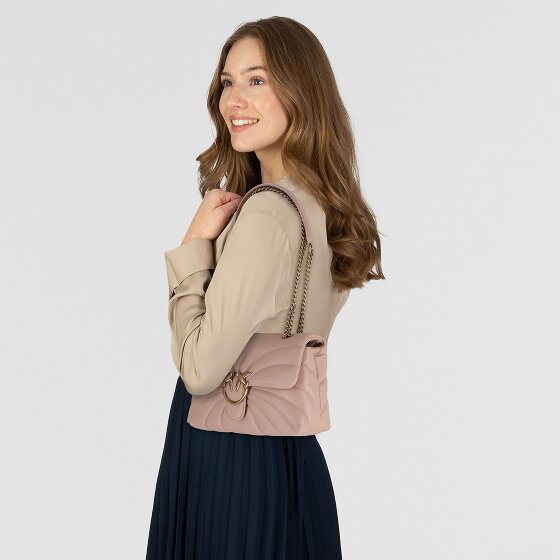 PINKO Love Puff Schultertasche Leder 30 cm
