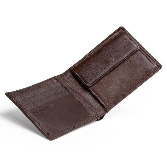 Farmhood Memphis Geldbörse RFID Schutz Leder 12.5 cm