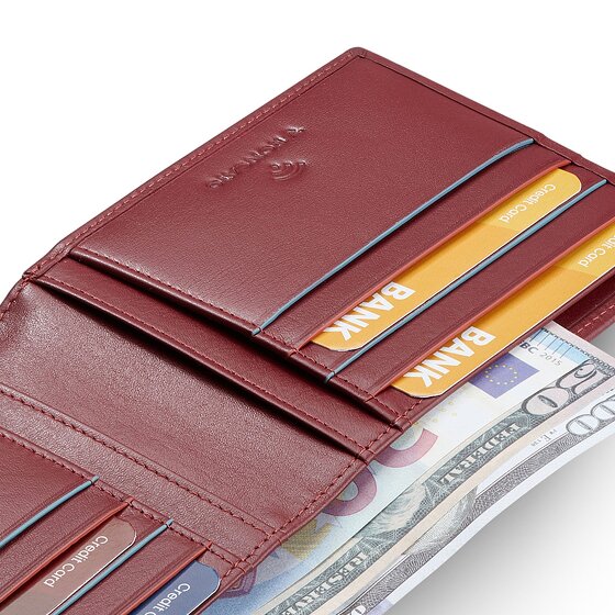 Roncato Detroit Geldbörse RFID Schutz Leder 12.5 cm