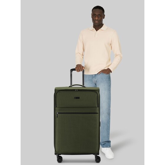 Bugatti Valencia Soft 4 Rollen Trolley L 75 cm mit Dehnfalte
