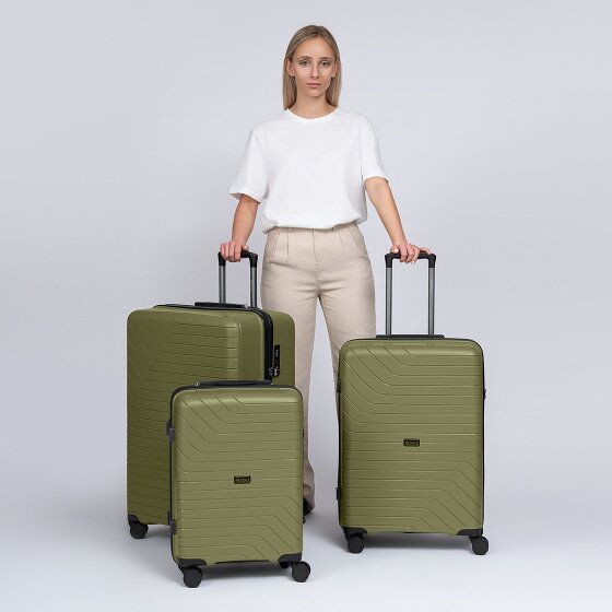 Redolz Essentials 05 3-SET 4 Rollen Kofferset 3-teilig