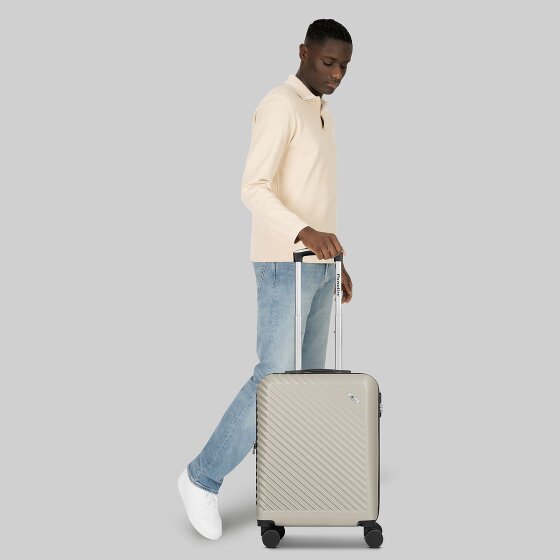 Check.In Paradise 2.0 4 Rollen Kabinentrolley S 55 cm mit Dehnfalte