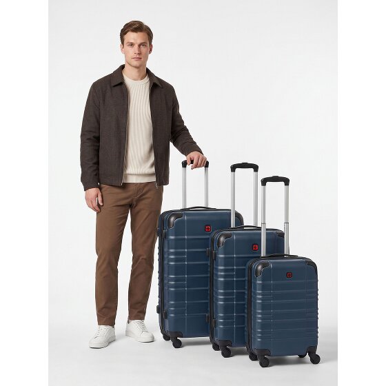 Wenger Amplar Evo 4 Rollen Kofferset 3-teilig mit Dehnfalte