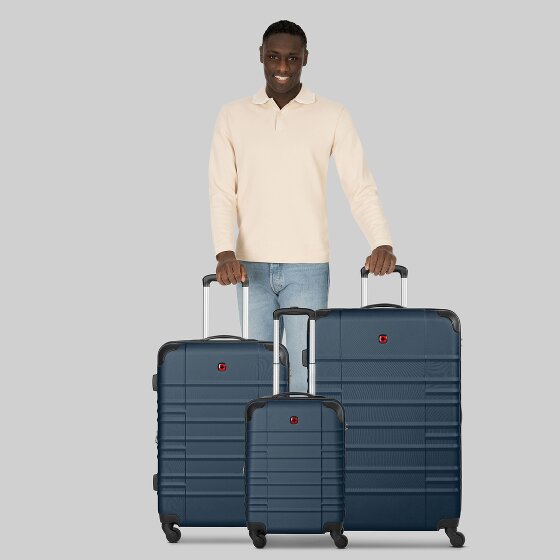 Wenger Amplar Evo 4 Rollen Kofferset 3-teilig mit Dehnfalte