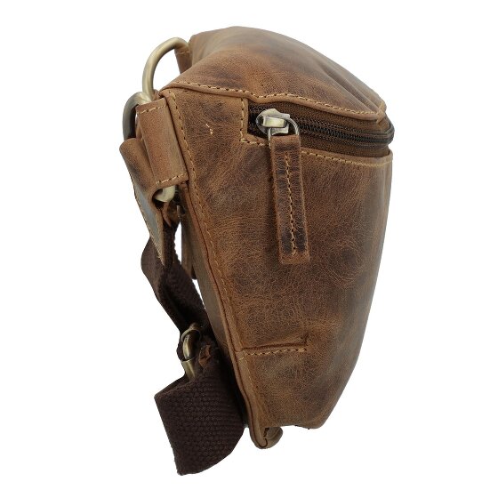 Greenburry Vintage Gürteltasche Leder 26 cm