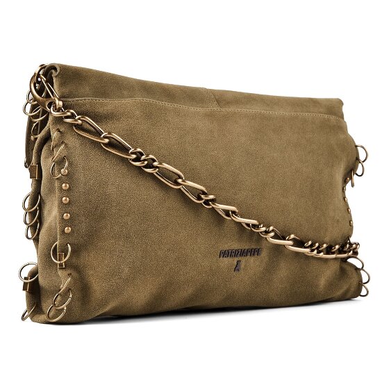 Patrizia Pepe Radical Boho Schultertasche Leder 35 cm