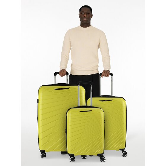 Benzi 5808 4 Rollen Kofferset 3-teilig mit Dehnfalte