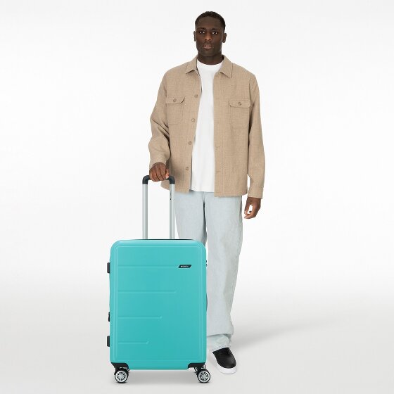 Gabol Future Plus 4 Rollen Trolley 66 cm mit Dehnfalte