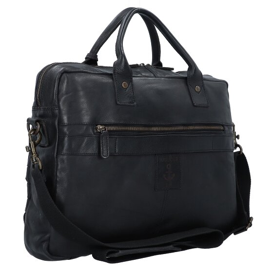 Harbour 2nd Urban Poets Blaise Aktentasche Leder 40 cm Laptopfach