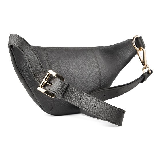 Lazarotti Bologna Leather Double-Zip Gürteltasche Crossbody Leder 25 cm