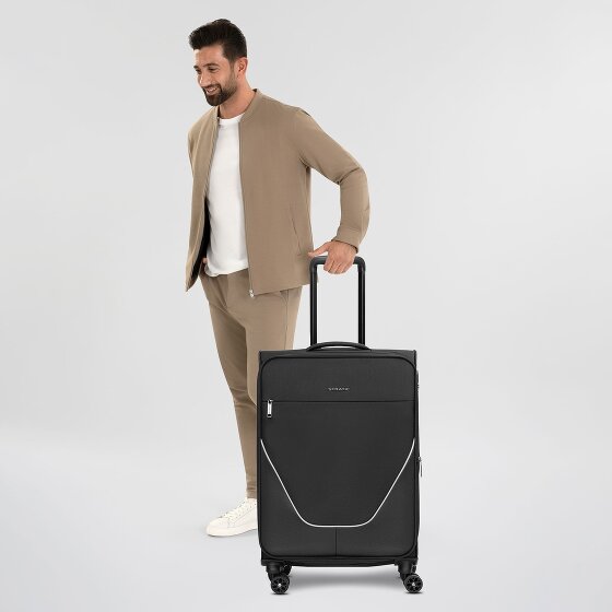 Stratic taska 4-Rollen Trolley M 65 cm mit Dehnfalte