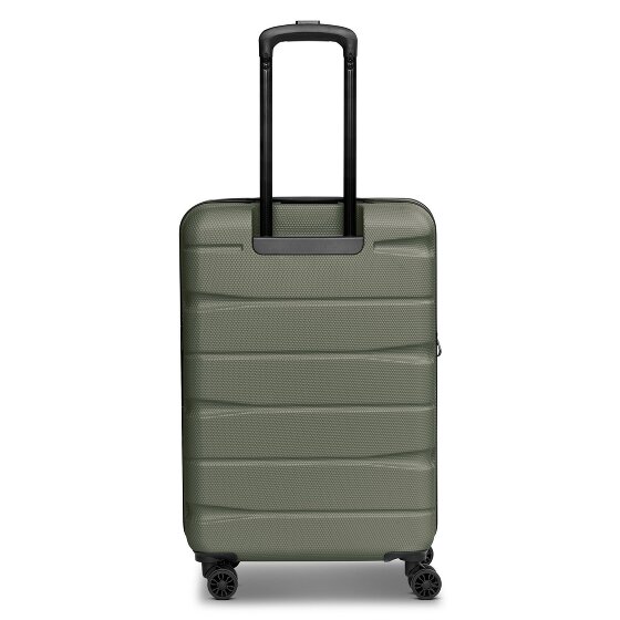 Franky Munich 4.0 4-Rollen Trolley M 66 cm mit Dehnfalte