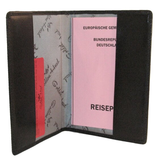 Golden Head Colorado Reisepassetui RFID Leder 10 cm