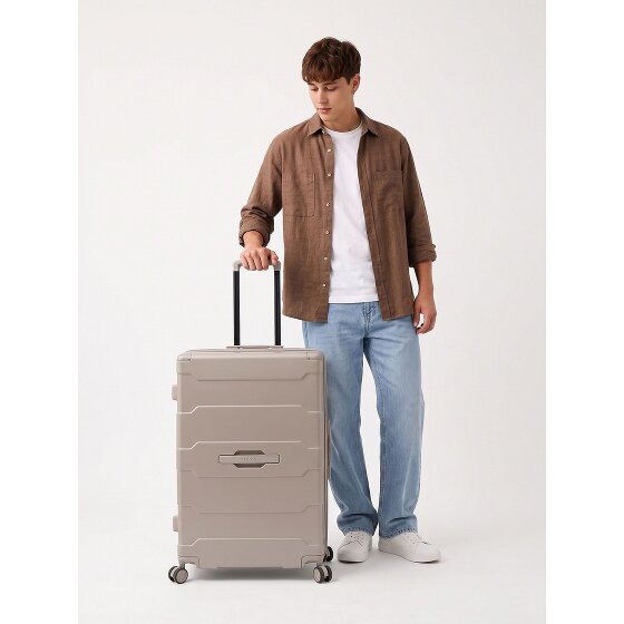 Heys ReNew 4 Rollen Trolley L 76 cm mit Dehnfalte