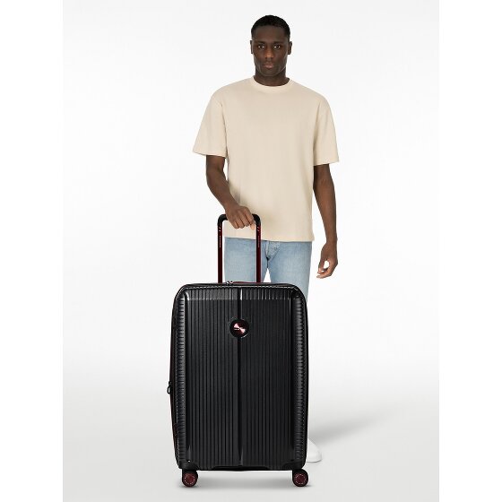 Polestream Paris 4 Rollen Trolley 69 cm mit Dehnfalte