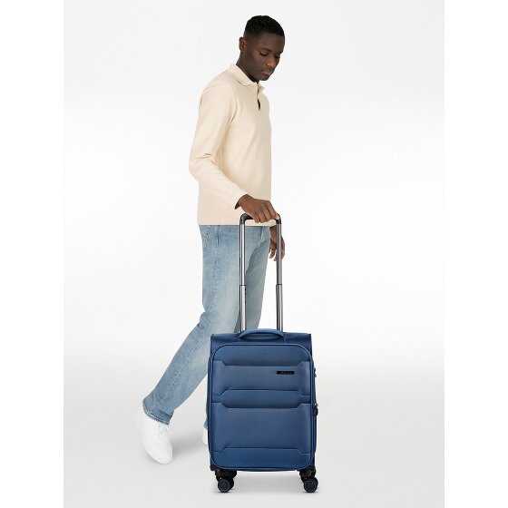 Cocoono Mauritius 4 Rollen Kabinentrolley S 58 cm mit Dehnfalte