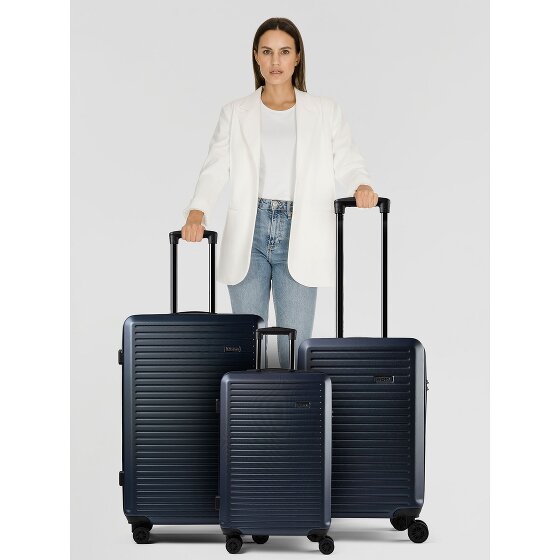 Nowi Grand Canaria 4-Rollen Kofferset 3tlg. mit Doppelrollen