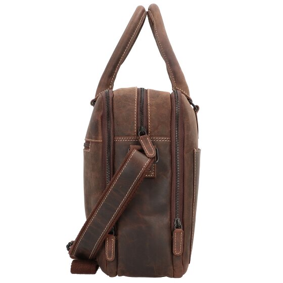Jack Kinsky Baltimore 7 Aktentasche Leder 39 cm