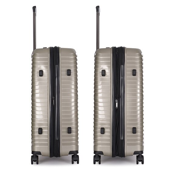 Stratic Bright+ 4 Rollen Trolley L 76 cm mit Dehnfalte