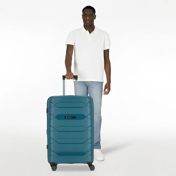 Polestream Strz by Asteroid 4 Rollen Trolley L 74 cm mit Dehnfalte