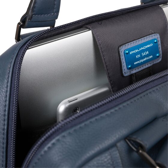 Piquadro Akron Aktentasche Leder 33 cm Laptopfach