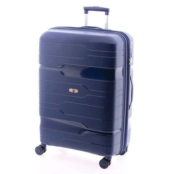 Gladiator 3800 4 Rollen Trolley 77 cm mit Dehnfalte