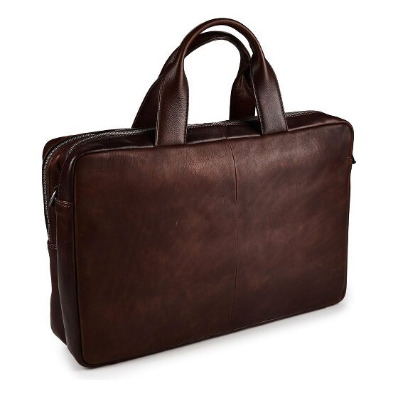 Plevier Jimmy Aktentasche Leder 31 cm Laptopfach
