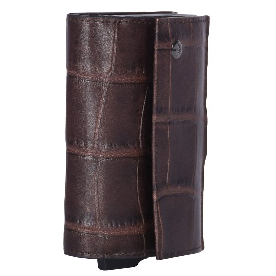 Joop! Fano C-Three Kreditkartenetui RFID Schutz Leder 7 cm